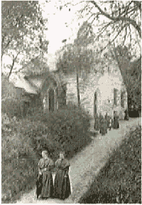 La chapelle Sainte Anne à la Fontaine en 1905.